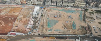 光明区轨道13号线车辆段片区02-08地块桩基及支护工程2024.1.8-1.14施工剪影